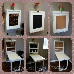 Маленькие столики-трансформеры для рукодельного уголочка