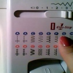 Обозначение строчек на швейных машинках