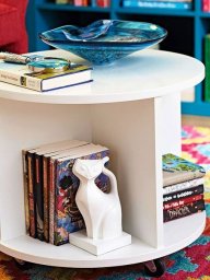 Круглый журнальный столик своими руками