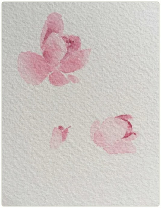 Рисуем веточку вместе