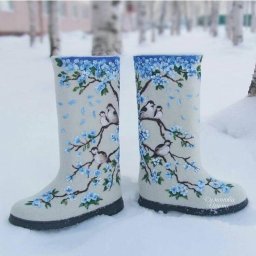 ​Расписные валенки