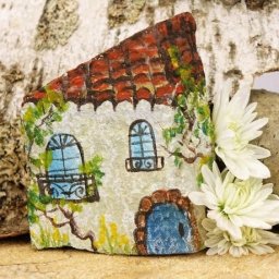 Декоративная роспись камней: мастер-класс