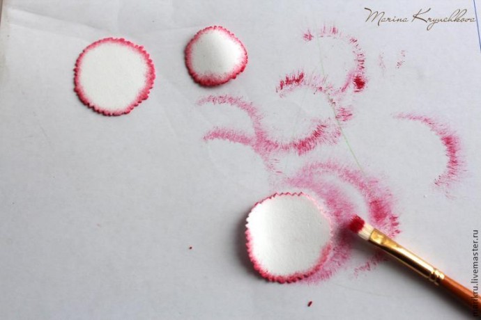 Гвоздики из фоамирана