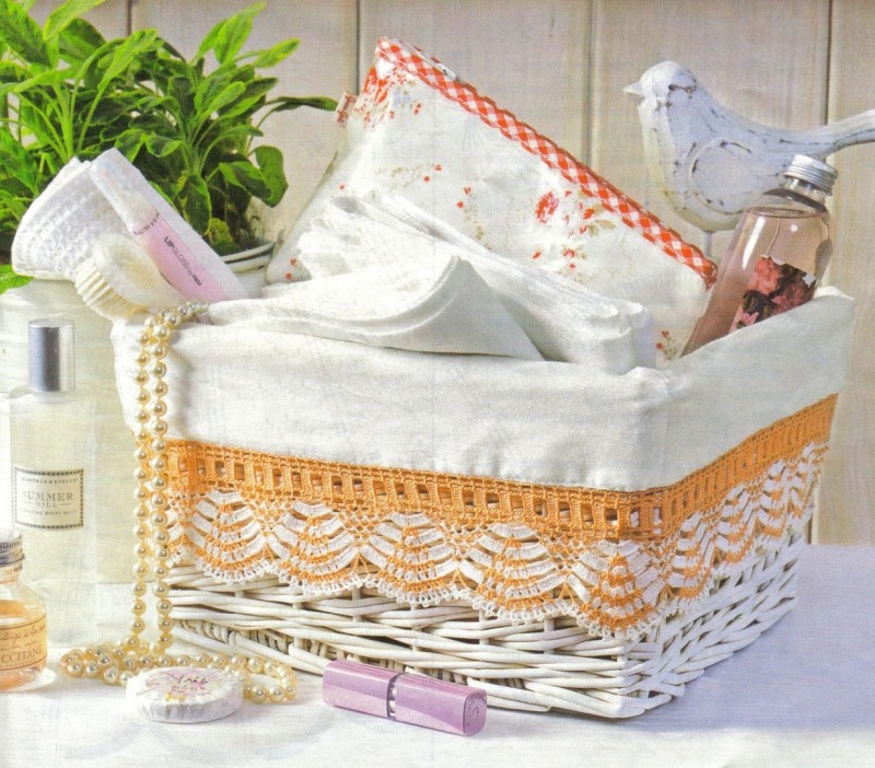 Изящная каймa крючком