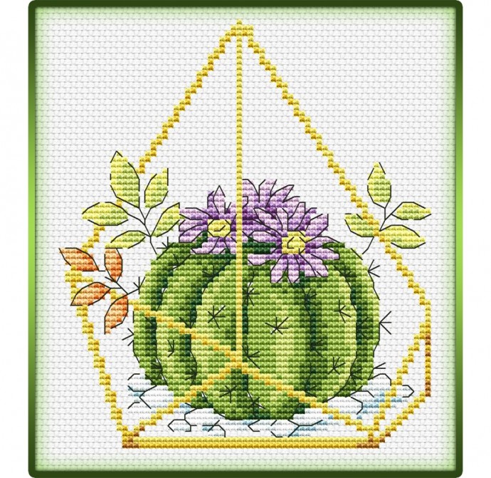 Кактус, который хочется вышить