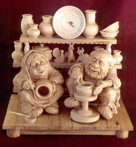 Невероятно оригинальные часы из дерева