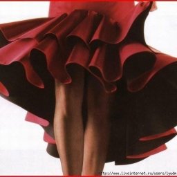 Как сделать волан на подкладке