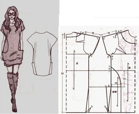 Простые и оригинальные платья Простые и оригинальные платья