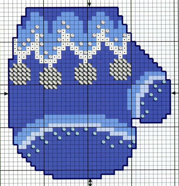 Новогодние схемы для вышивки