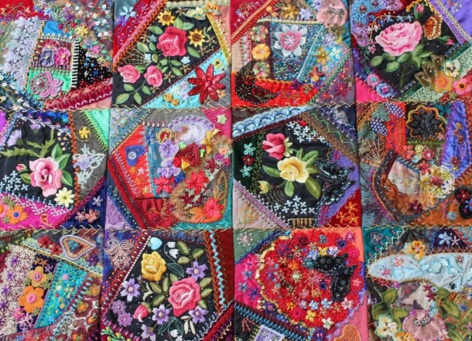 Техника "Крейзи-пэчворк"