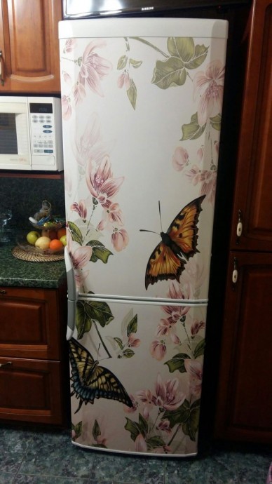 Идеи декора холодильника