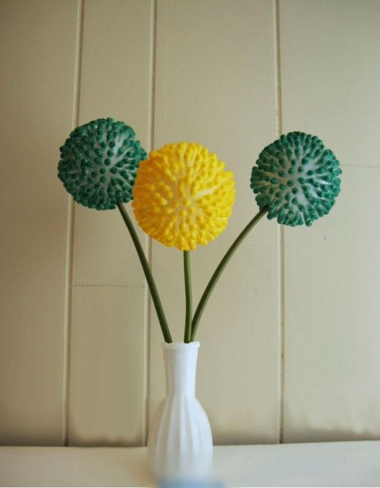 Идеи из ватных палочек