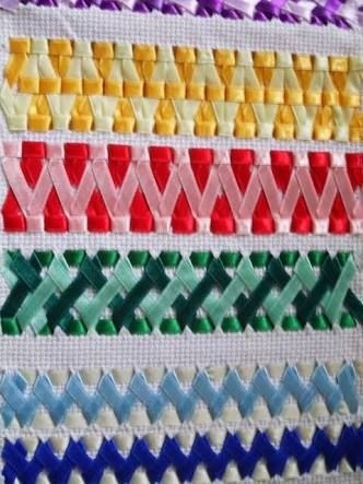 Изумительной красоты вышивка лентами: идеи