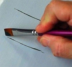 Как нарисовать ёлку со снегом