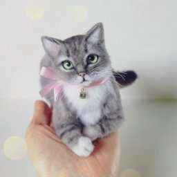 ​Коты, которых сваляли из шерсти