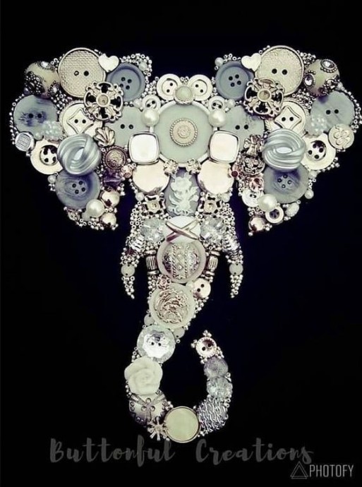 Творчество из пуговиц: идеи для творческого вдохновения