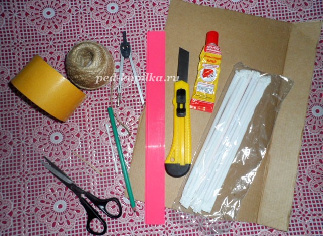 Велосипед из шпагата: мастер-класс Велосипед из шпагата: мастер-класс