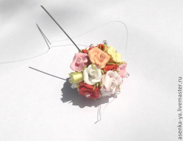 Подвеска "Розовый шар" Подвеска "Розовый шар"