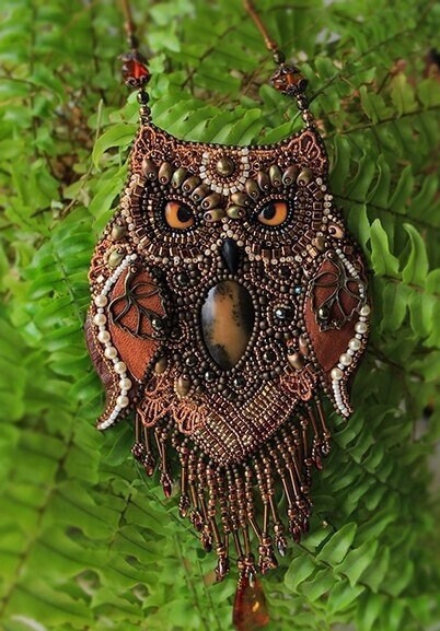 Великолепные совы: идеи для творчества из бисера