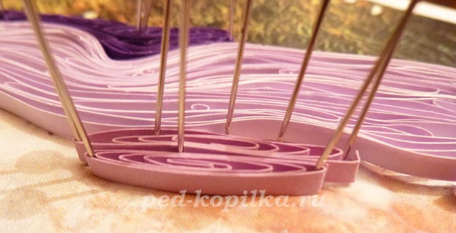 Картина в технике квиллинг: мастер-класс