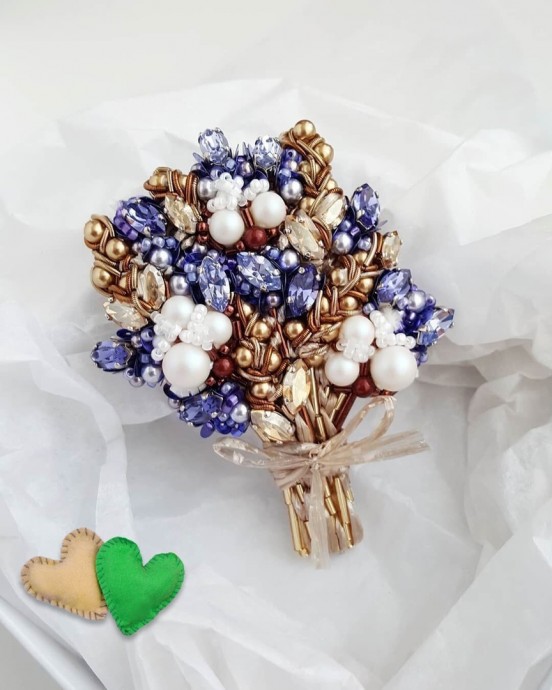 Очень красивые брошки: идеи для вдохновенного творчества