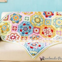 ​Разноцветные пледы