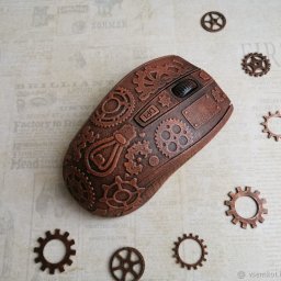Компьютерная мышка в стиле стимпанк