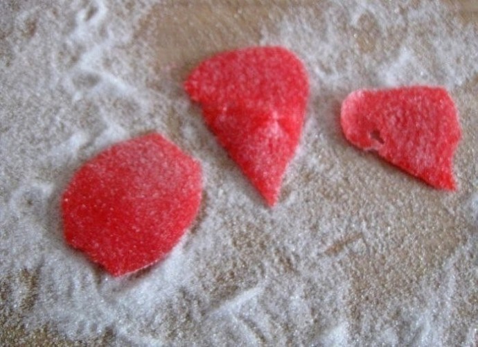 ​Розы из мармелада