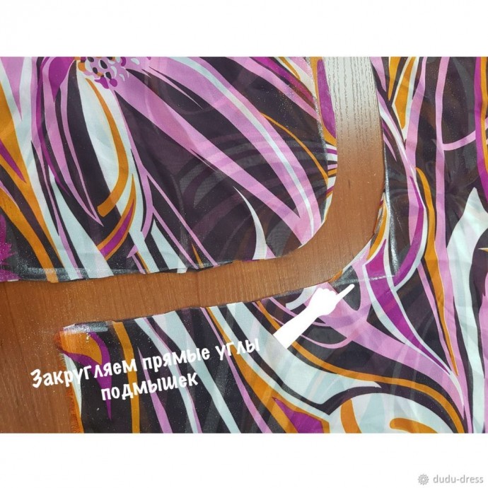 Шьём пляжную тунику в пол