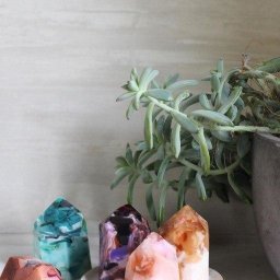 ​Создаем мыло в виде кристаллов полудрагоценных камней