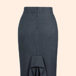 Выкройка оригинальной юбки