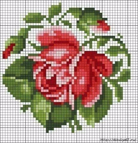 Броские аксессуары с розами