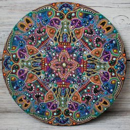 ​Идеи орнаментов для точечной росписи