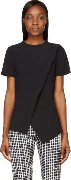 Интересные идеи блузок с запахом Интересные идеи блузок с запахом