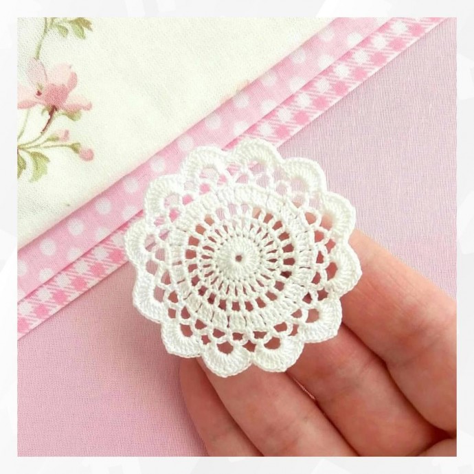 Красивые салфеточки крючком