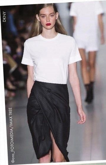 Ассимметричная юбка