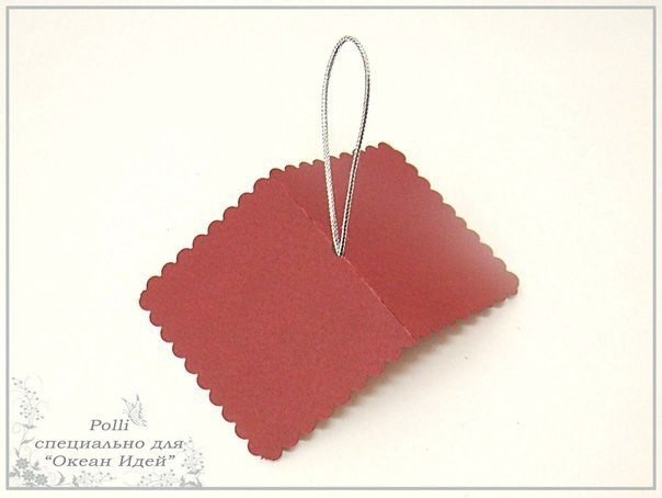 Домик на елку: мастер-класс