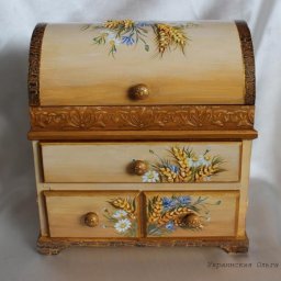 Оформление мини-комода