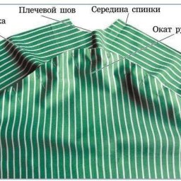 Обработка рукава рубашечного покроя