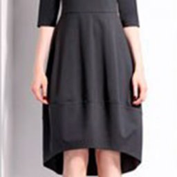 Платье с юбкой бочонок