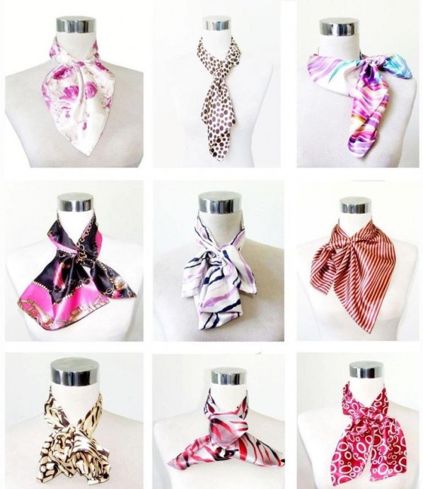 Полет фантазии с французской косынкой: выкройка и варианты использования