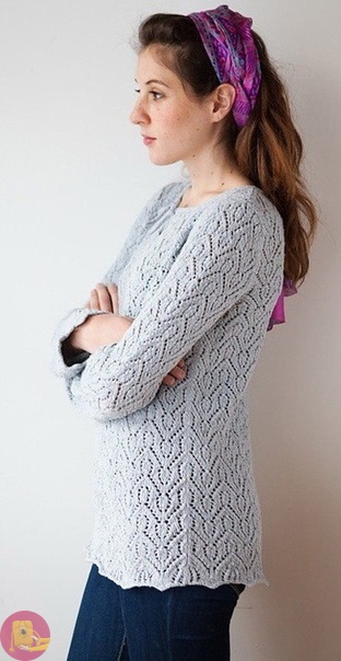 Пуловер SANDERLING спицами