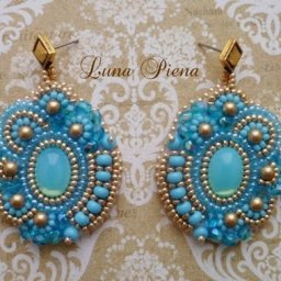 ​Серьги из бисера