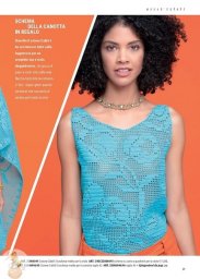 Топ с цветами в технике филейного вязания