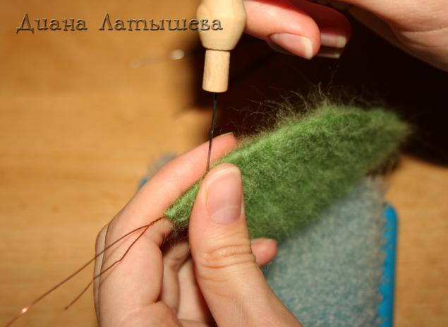 Восхитительные ландыши: шерстяная акварель Восхитительные ландыши: шерстяная акварель