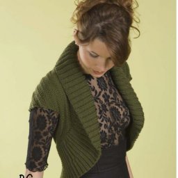 Болеро спицами