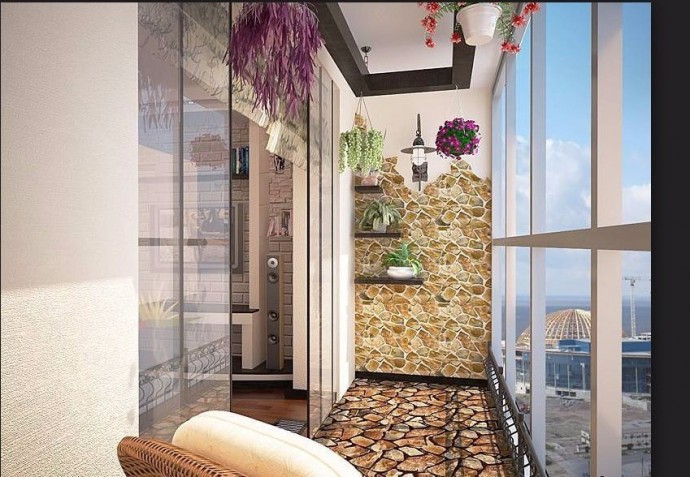 Идеи для стильной лоджии