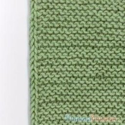 Красивое оформление вязаной кромки