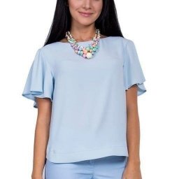 Простая летняя блузка