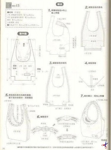 Удобные сумки из старых джинсов